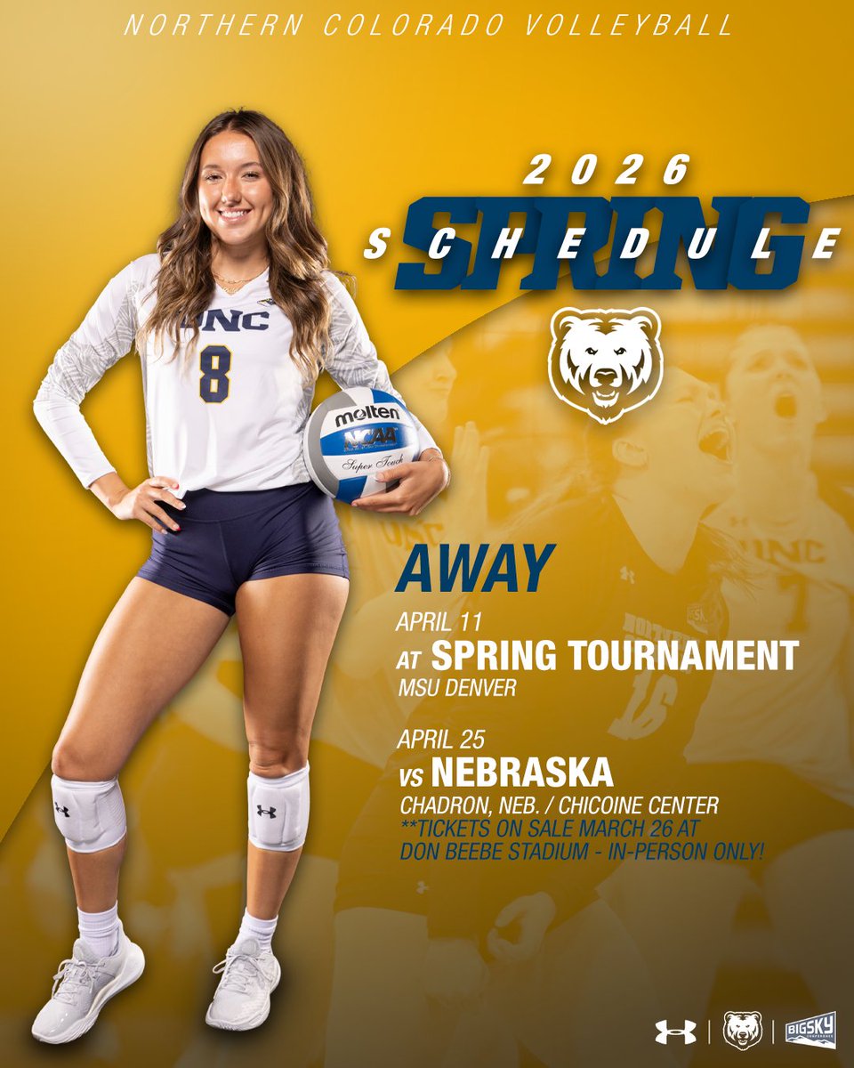 UNC Bears Volleyball tweet media