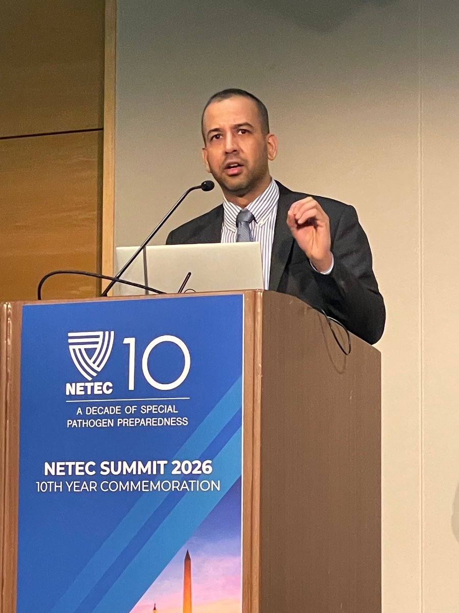 The_NSPS's tweet photo. At the #NETEC10 Summit, leaders from across the NSPS focused on the next decade of preparedness—strengthening partnerships, supporting the healthcare workforce, and building sustainable systems to respond to high-consequence infectious diseases.
#10YearsReady https://t.co/3gnjkqPIX8