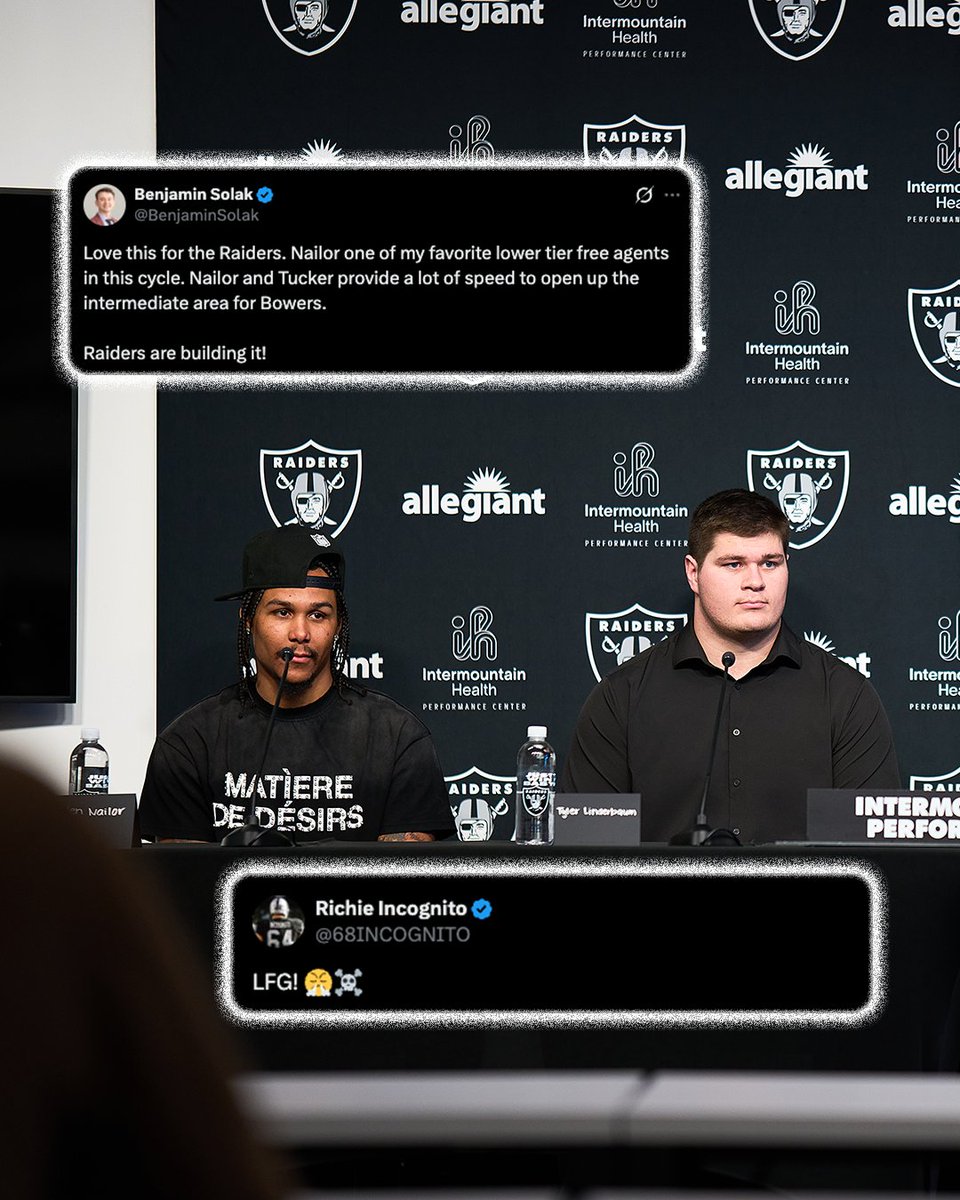Las Vegas Raiders tweet media