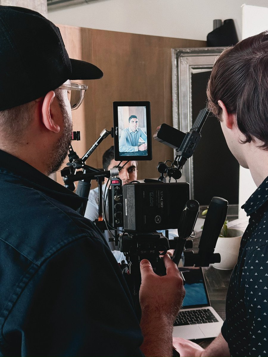 cjjohnsonjr's tweet photo. A little behind the scenes action with https://t.co/VcIFmk0I9A on a content shoot for #supernormal - the ai agent for agencies 🎥 https://t.co/YpV6CxGWIH