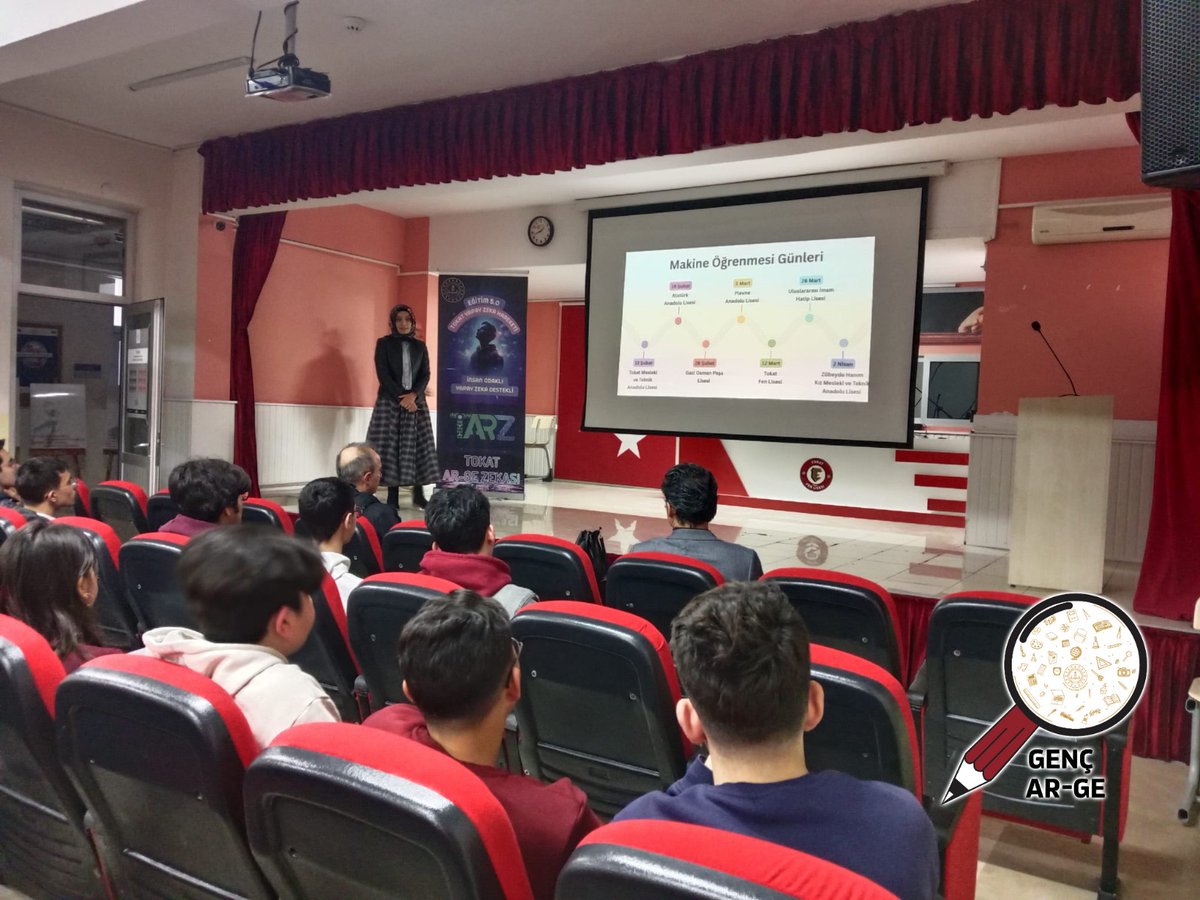 Eğitim 5.0: Tokat Yapay Zeka Hareketi kapsamında hız kesmeden ilerliyoruz! Bu haftaki durağımız, şehrimizin başarı duraklarından biri olan Tokat Fen Lisesi’ydi.

Tokat Yapay Zeka Geliştirme ekibi olarak, pırıl pırıl gençlerimizle makine öğrenmesinin temellerini, algoritmaların