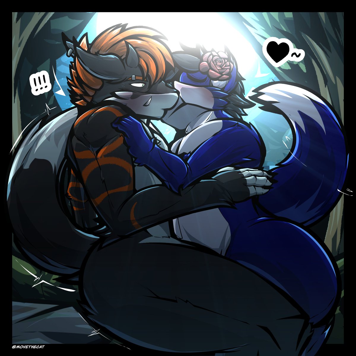 "Un beso en medio de la noche"

Comisión para: <a href="/Iamsir98/">Sir 98</a> (para el: <a href="/Mat_WOLF_arg/">🖤MatWolf🖤</a>)

#commissionart #ibisPaintX #furry