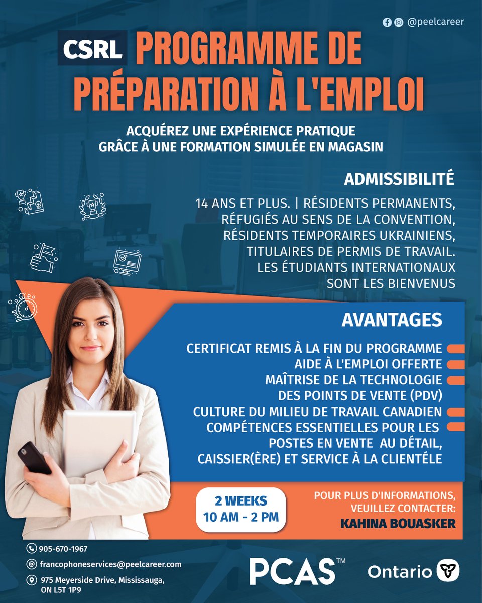 PCAS- Peel Career Assessment Services tweet media