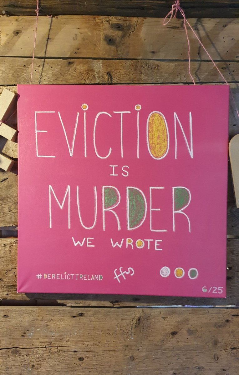Tell me the difference between this governments approach to housing (resulting in record level evictions &amp; property hoarding) &amp; the colonising British in 1850s Ireland (with record evictions &amp; food hoarding)

Disgusting state violence &amp; vandalism