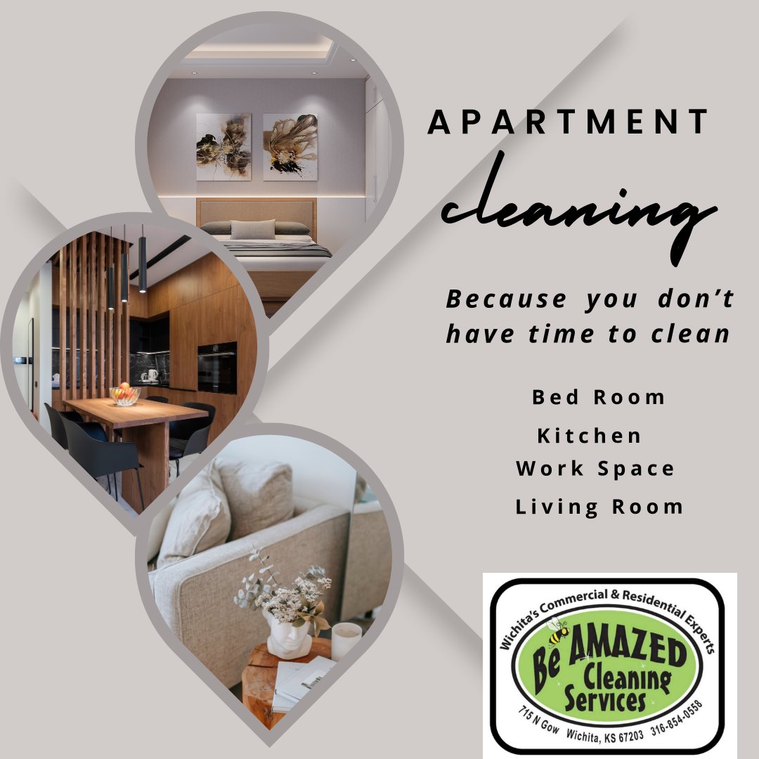 beamazedclean's tweet image. We clean more than just houses.

Call for a free estimate.

#wichita #housecleaning #janitorial #clean #carpet #upholstery #airduct #arearug #dryervent #carpetstretch #carpetrepair #vinylfloor #office #apartment #couch #chairs
