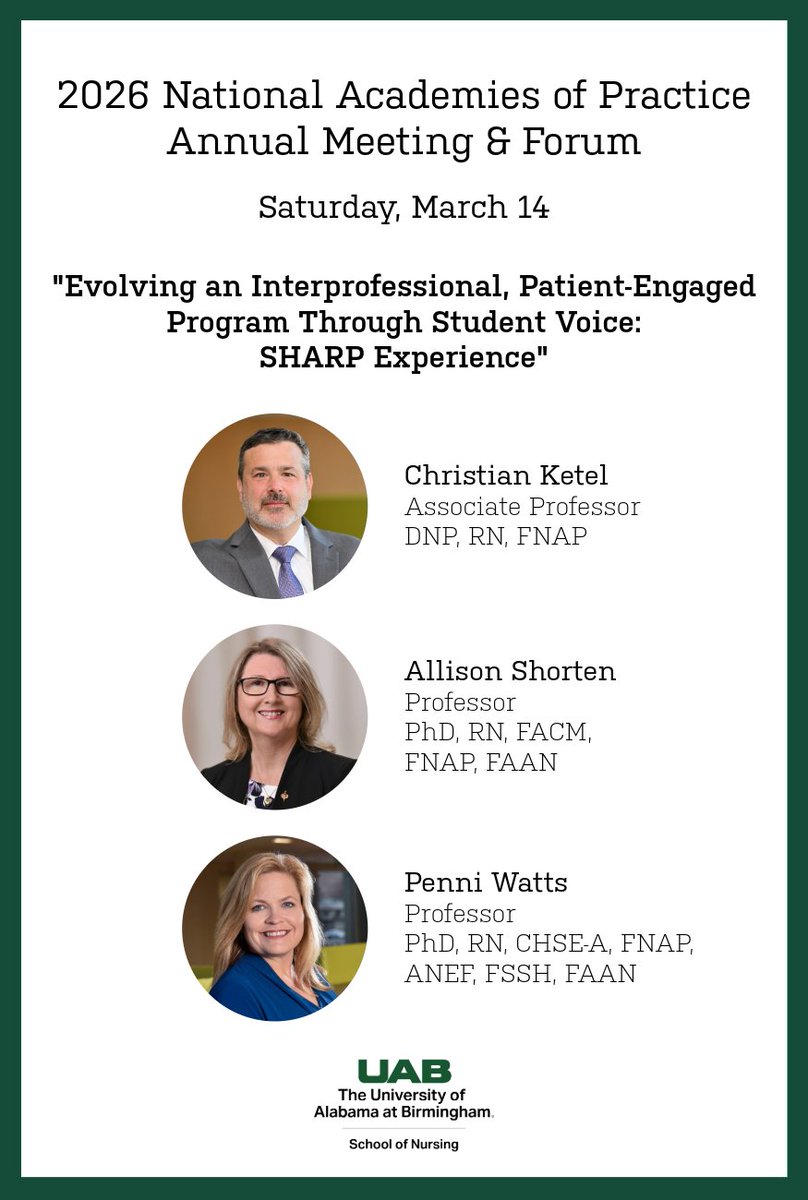 UAB School of Nursing tweet media