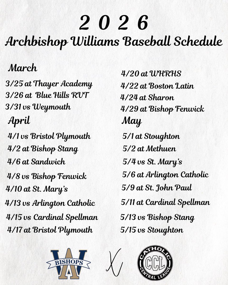 Catholic Central League Baseball tweet media