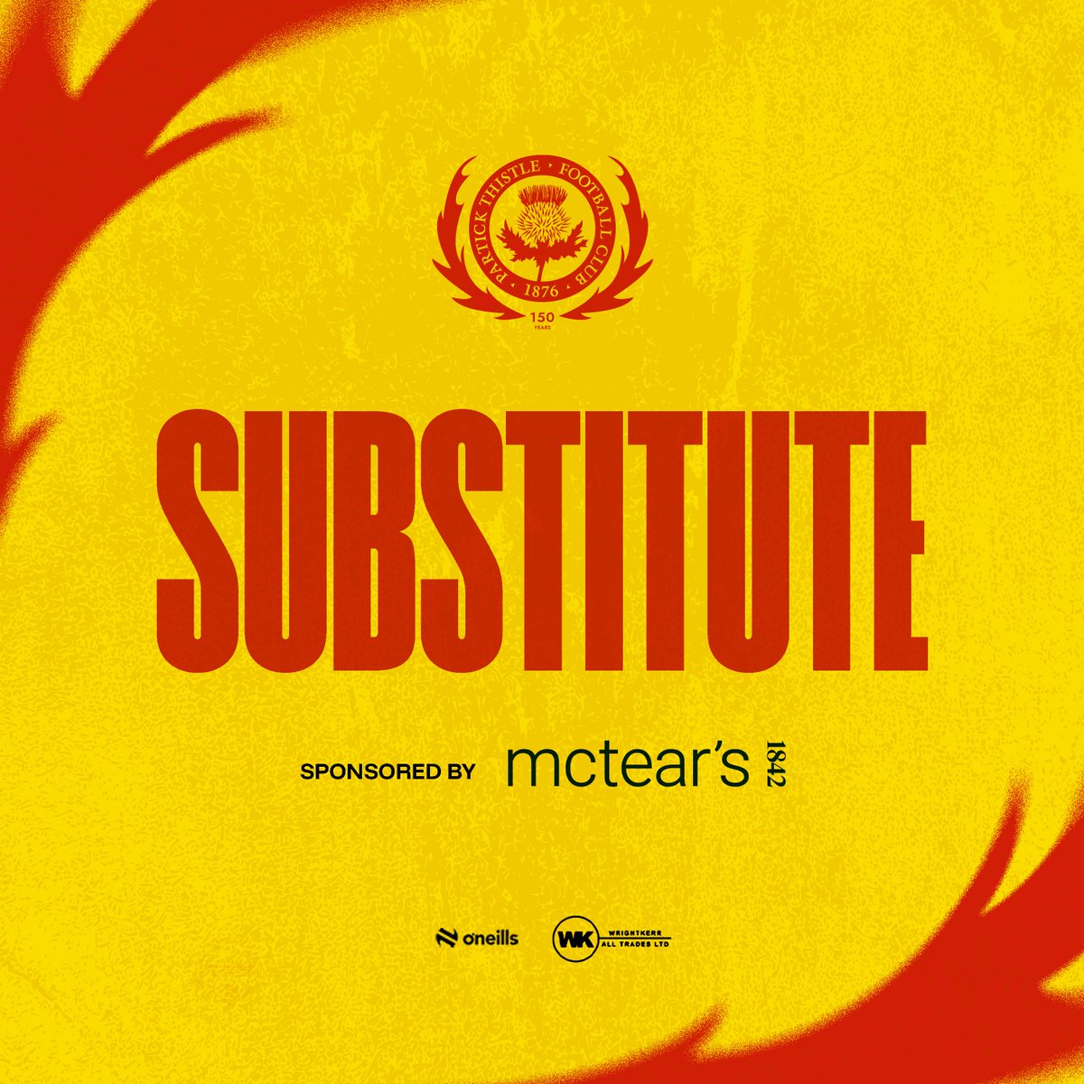 PartickThistle's tweet photo. 58'| Greenock Morton 1 - 1 Partick Thistle

Substitution for Partick Thistle:

OFF: Crawford, Loughrey
ON: Turner, Diack

#GMFCvPTFC #WeAreThistle https://t.co/tl5Yu8IOBd
