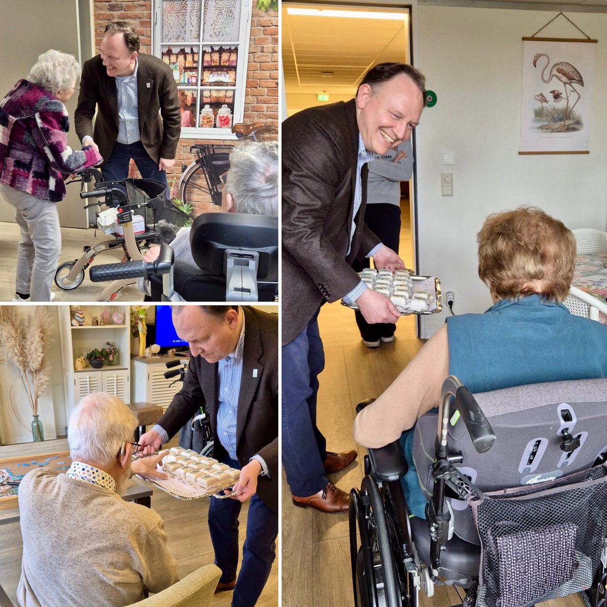 apreinders's tweet photo. Vandaag en morgen is het weer tijd voor NLdoet, de grootste vrijwilligersactie van Nederland. Vanmiddag voor NLdoet koffie/thee met wat lekkers geserveerd in zorgcentrum Snavelenburg in Maarssen-Dorp. Hulde aan alle vrijwilligers die onze samenleving glans geven! #StichtseVecht https://t.co/sdbCuLNm4b
