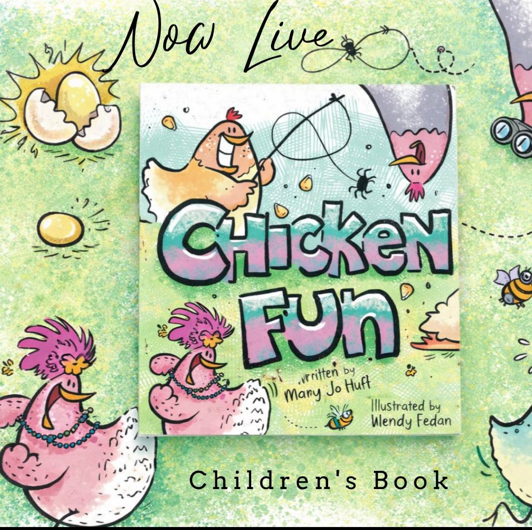 emmakaufmann's tweet photo. @EntradaBooks 🐔🐔🐔
Ten chickens… one VERY chaotic backyard!
Bees 🐝 baseball ⚾ dancing 💃
🎁 WIN a copy + Amazon gift card⤵️
https://t.co/Iyh0z89FdO
@MaryJoHuff @RABTBookTours
#ChickenFun #ChildrensBooks #PictureBook #KidLit #picturebooks #BookGiveaway 🐔📚 https://t.co/2YFsHVv4w9