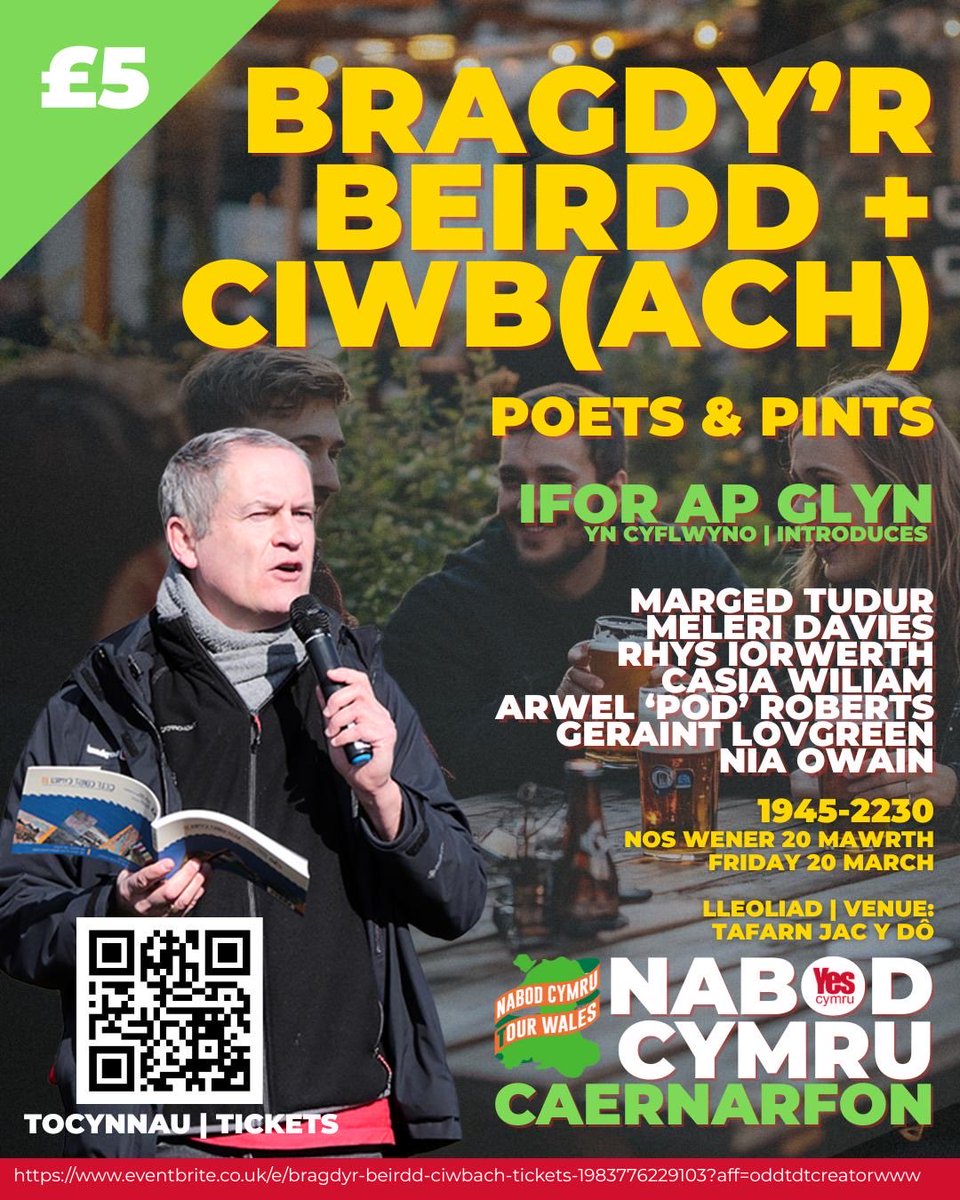 Wythnos i heno! One week to go!