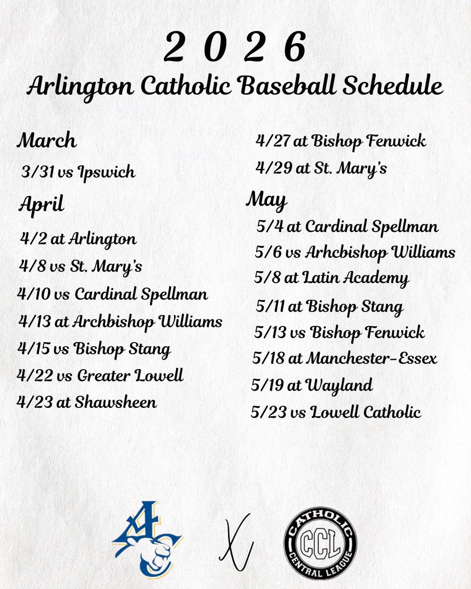 Catholic Central League Baseball tweet media