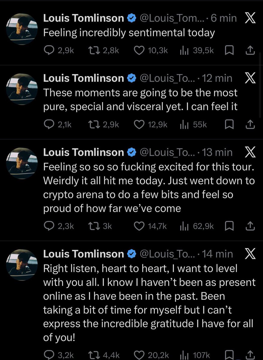 todos os dias o Louis prova que ser fã dele foi a melhor decisão da minha vida <3