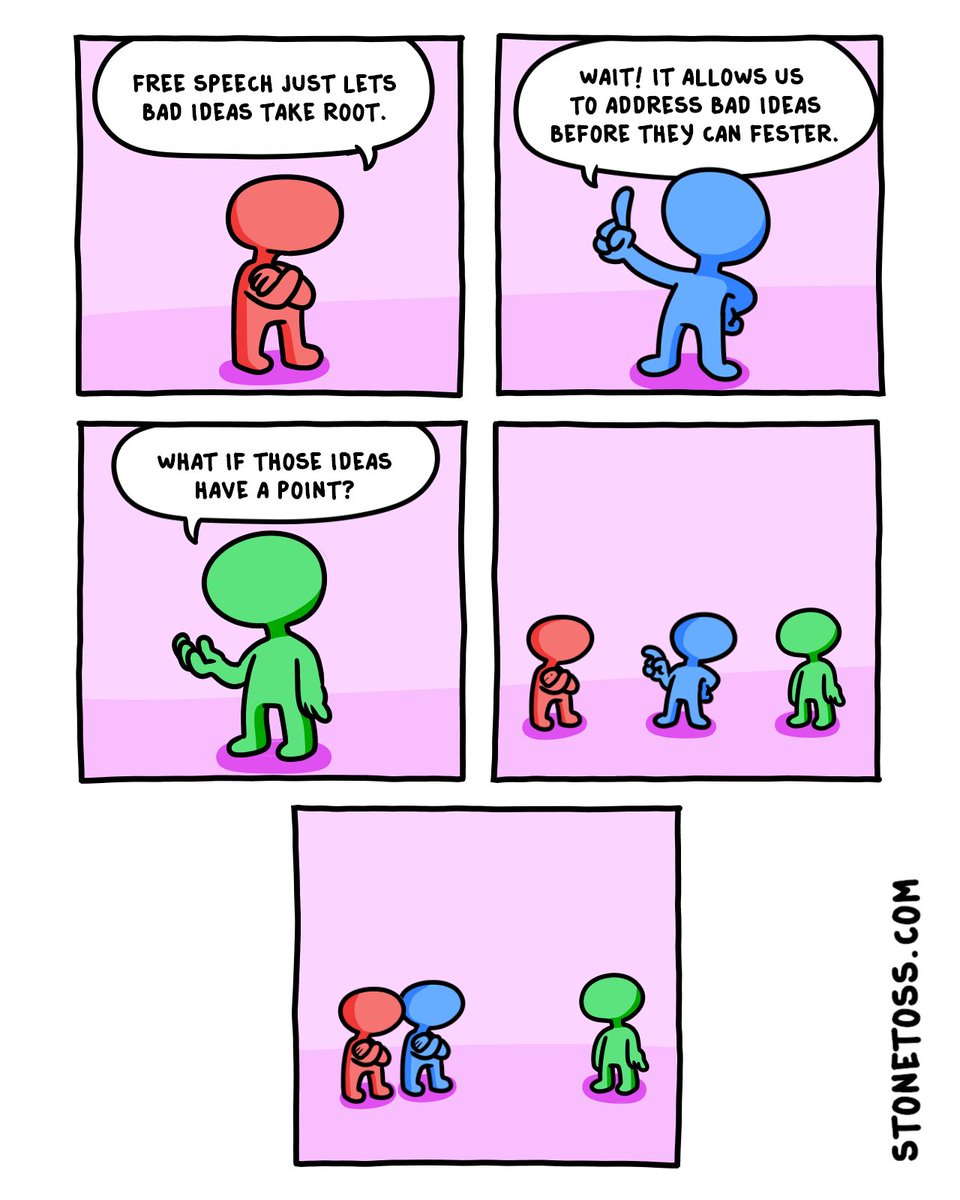 Stone tossers tweet media