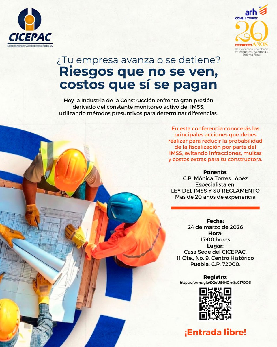 Colegio de Ingenieros Civiles del Estado de Puebla tweet media