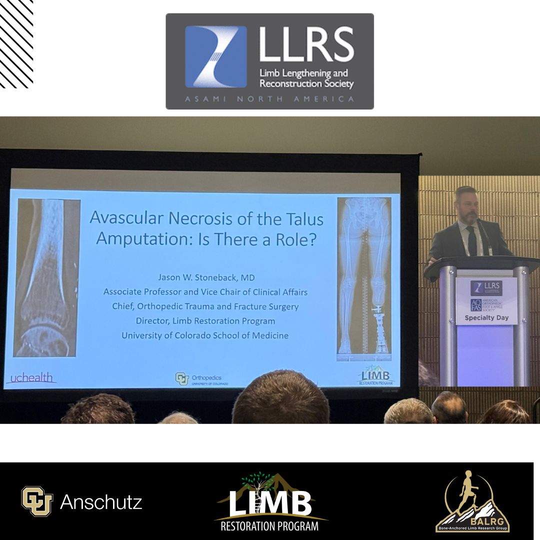 University of Colorado Limb Restoration Program tweet media