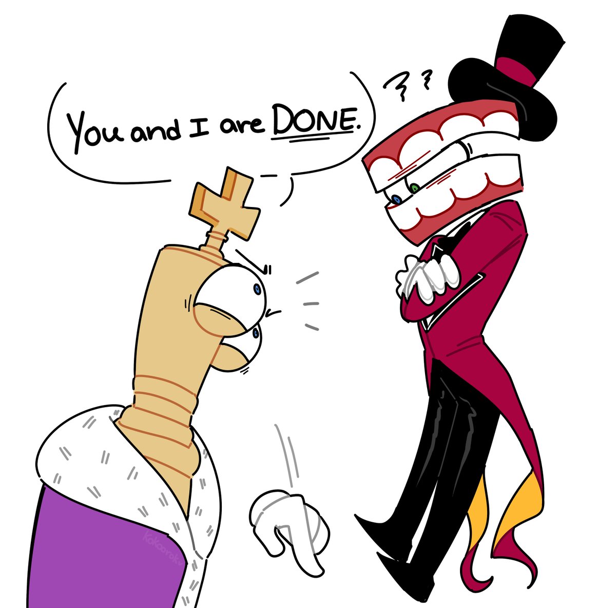 korok yandere caine era tweet media