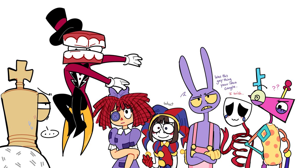 korok yandere caine era tweet media