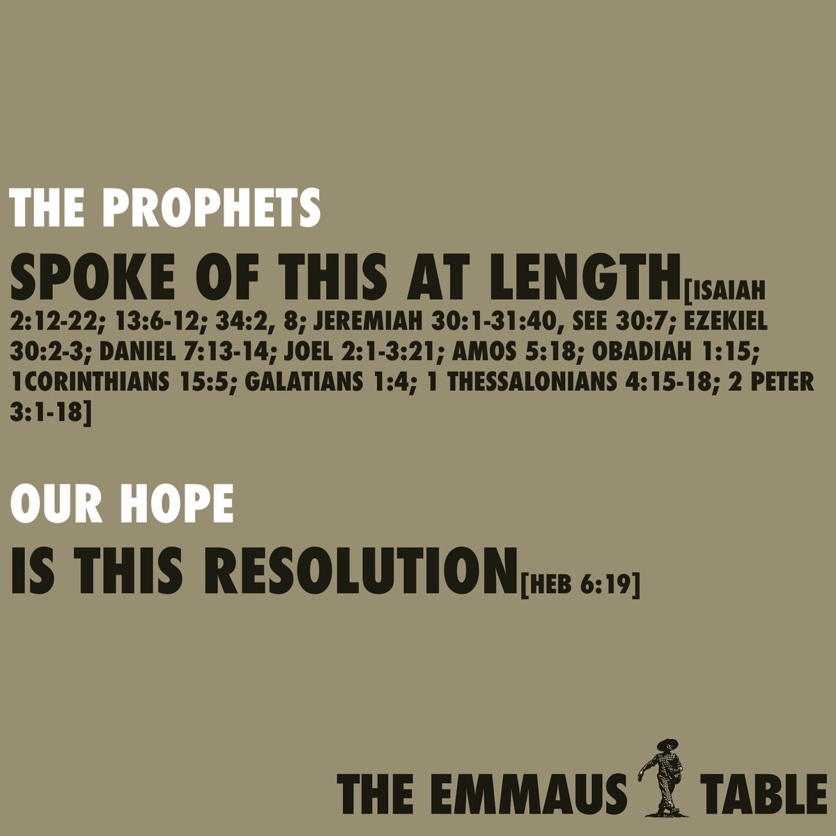The Emmaus Table tweet media