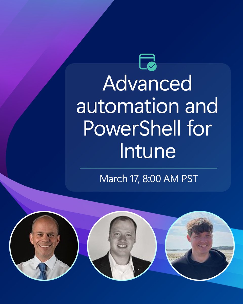 Microsoft Intune tweet media