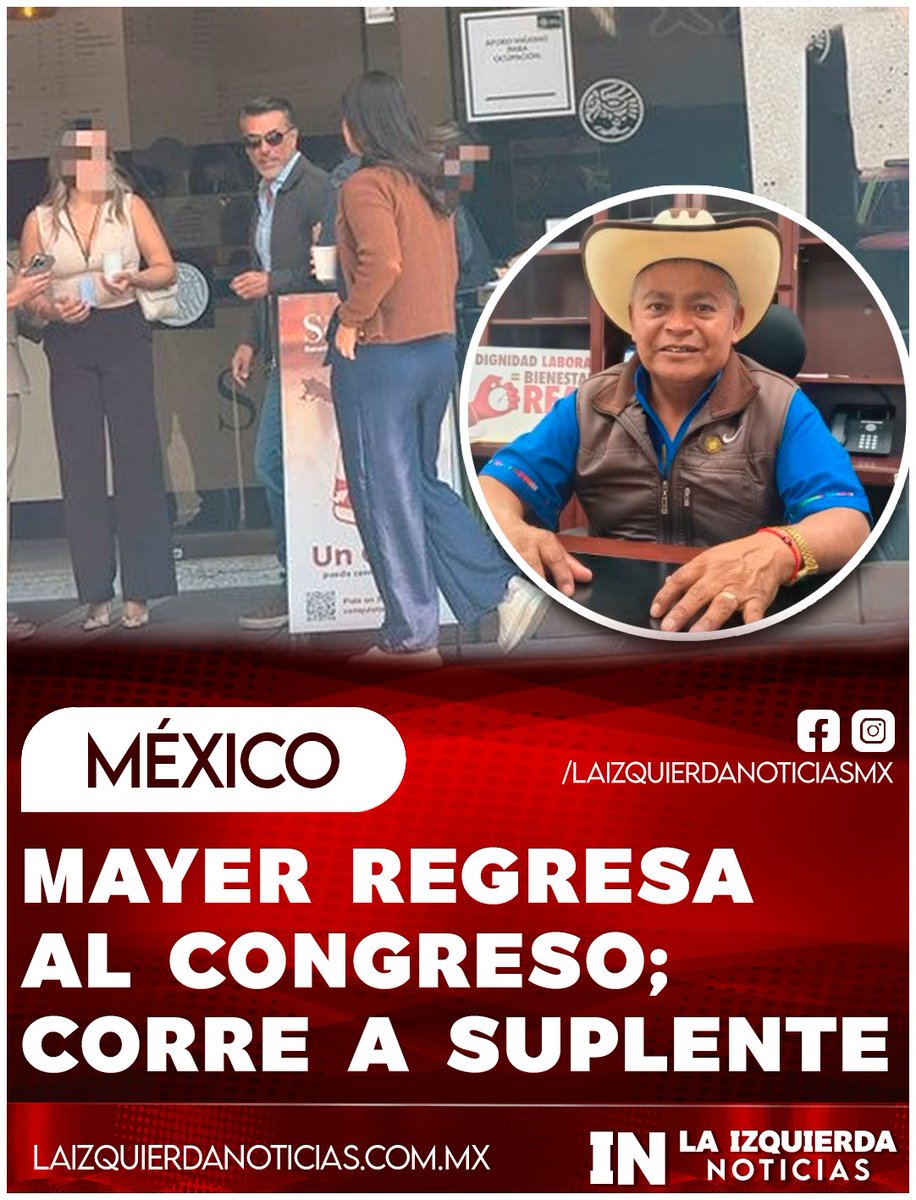 ¡SINVERGÜENZA! A pesar de las críticas y rechazo social por su irresponsabilidad, al stripper Sergio Mayer poco le importó y este viernes regresó como legislador a la Cámara. El muy cínico mandó a cambiar cerraduras de su oficina y prácticamente corrió al diputado suplente Luis