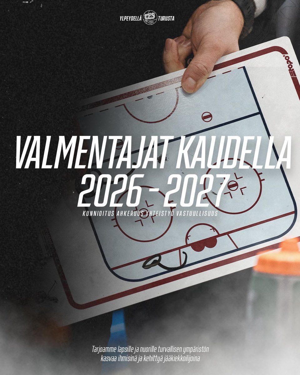 JunioritTPS's tweet photo. 🏒 TPS Juniorijääkiekon U20–U15-joukkueiden valmentajat kaudelle 2026–2027 on julkaistu.

Tulevan kauden valmennuksessa nähdään kokeneita TPS-valmentajia sekä uusia kasvoja seuran arjessa.

👉 Lue koko valmentajajulkaisu:
https://t.co/IsPkfbB57a https://t.co/71QuTxOSZw