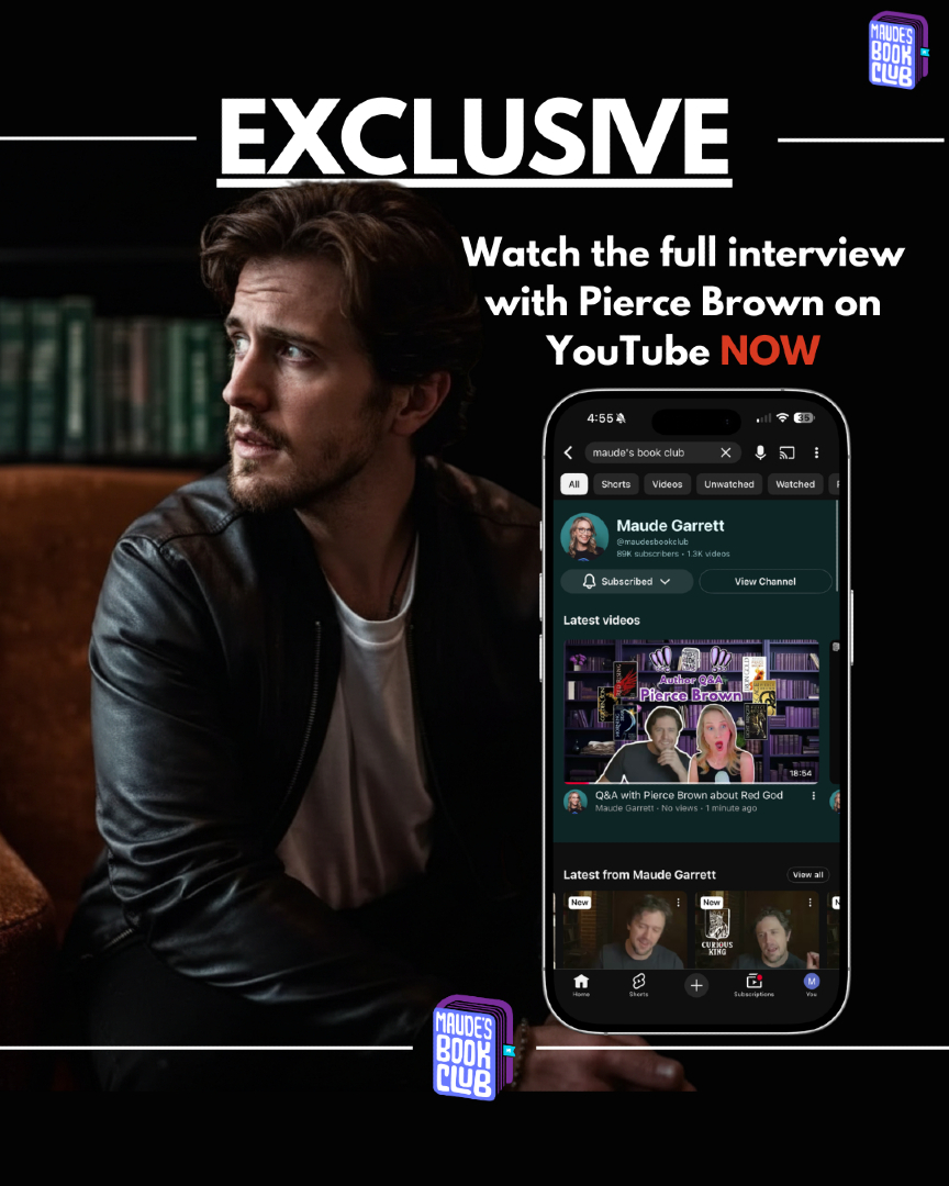 maudesbookclub's tweet photo. You wanted answers, so I asked @piercebrownofficial the questions every #redRising fan wants to know...And the #RedGod update is only the beginning.
Full Interview available now on YT! Search Maude's Book Club #howlers https://t.co/TZFD5bVsto