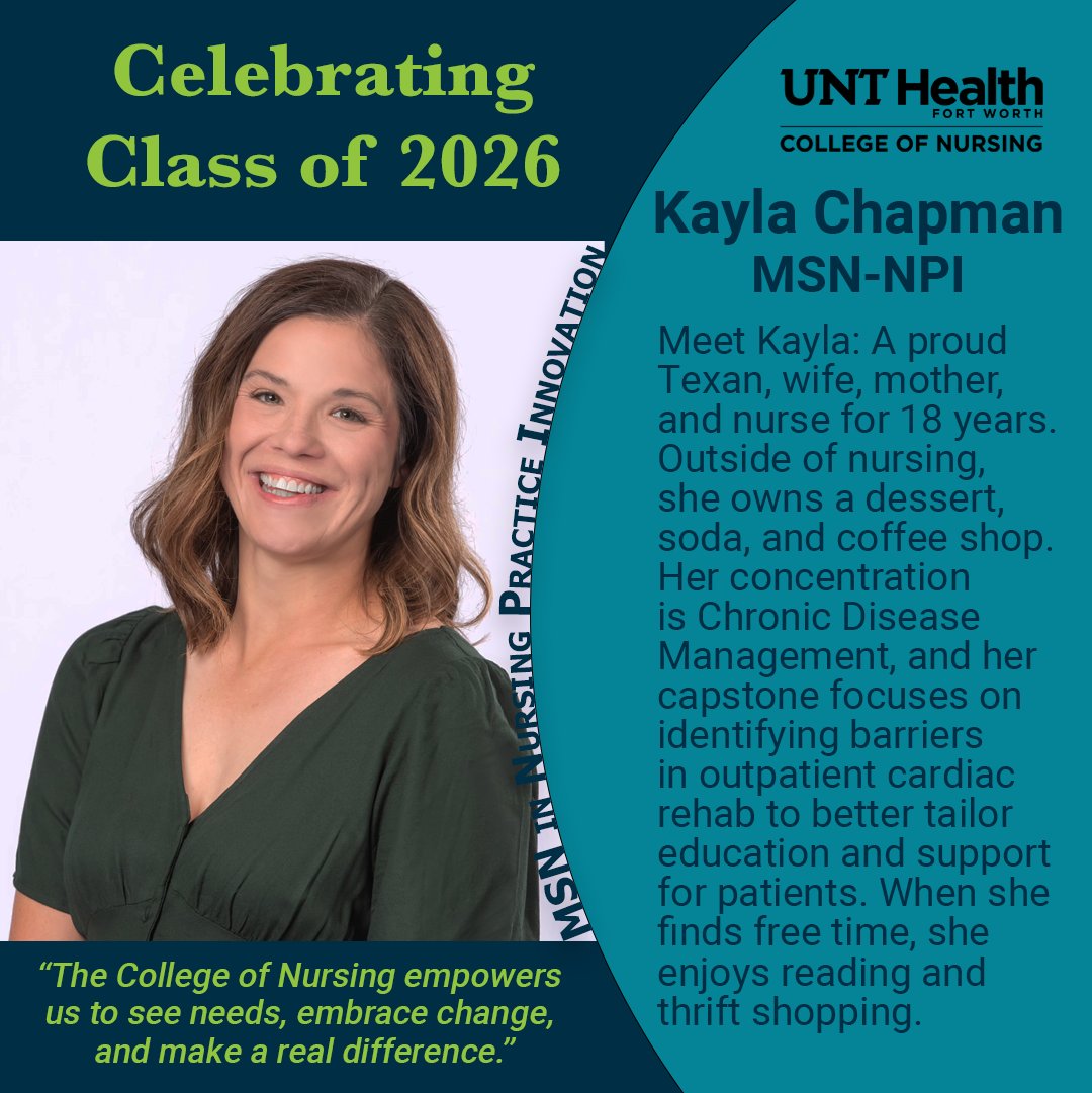 UNT Health College of Nursing tweet media