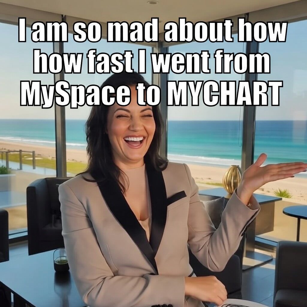 freedomgirl's tweet image. Used to refresh Tom's page every 5 mins. Now it's MyChart results at 2am. Adulting hits different 💀

#adulting #gettingold