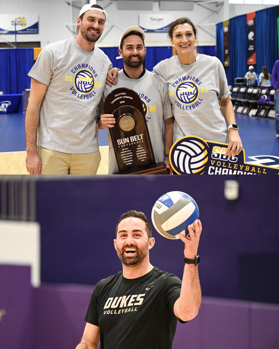 JMUVolleyball's tweet photo. We are going to miss you, @CondronCharles 💜

Thank you for pouring everything you had into the JMU Dukes, and we wish you nothing but the best back home in Cali. 🏄‍♂️

A Duke forever! 

#GoDukes https://t.co/ohYhdkm3UB