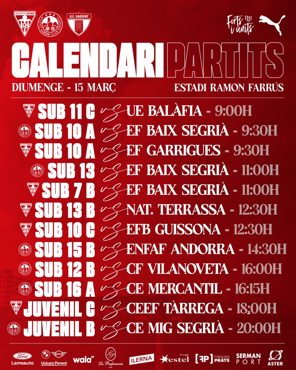 Atlètic Segre tweet media