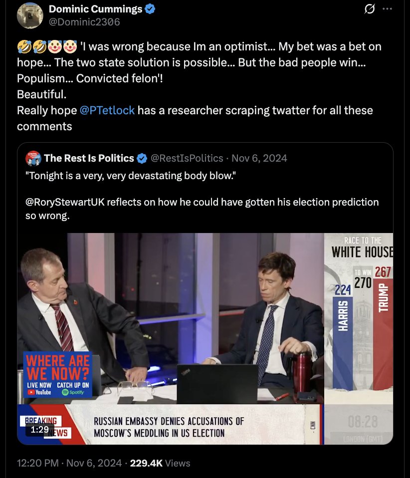 Dominic Cummings tweet media