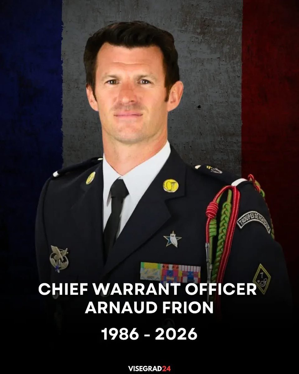 🇫🇷 Chief Warrant Officer Arnaud Frion was a dedicated member of the elite 7th Alpine Chasseurs Battalion, who gave his life for France in the war against the Islamic Regime in Iran.

He was known as the "Soldier of the Peaks," after spending nearly two decades serving in one of