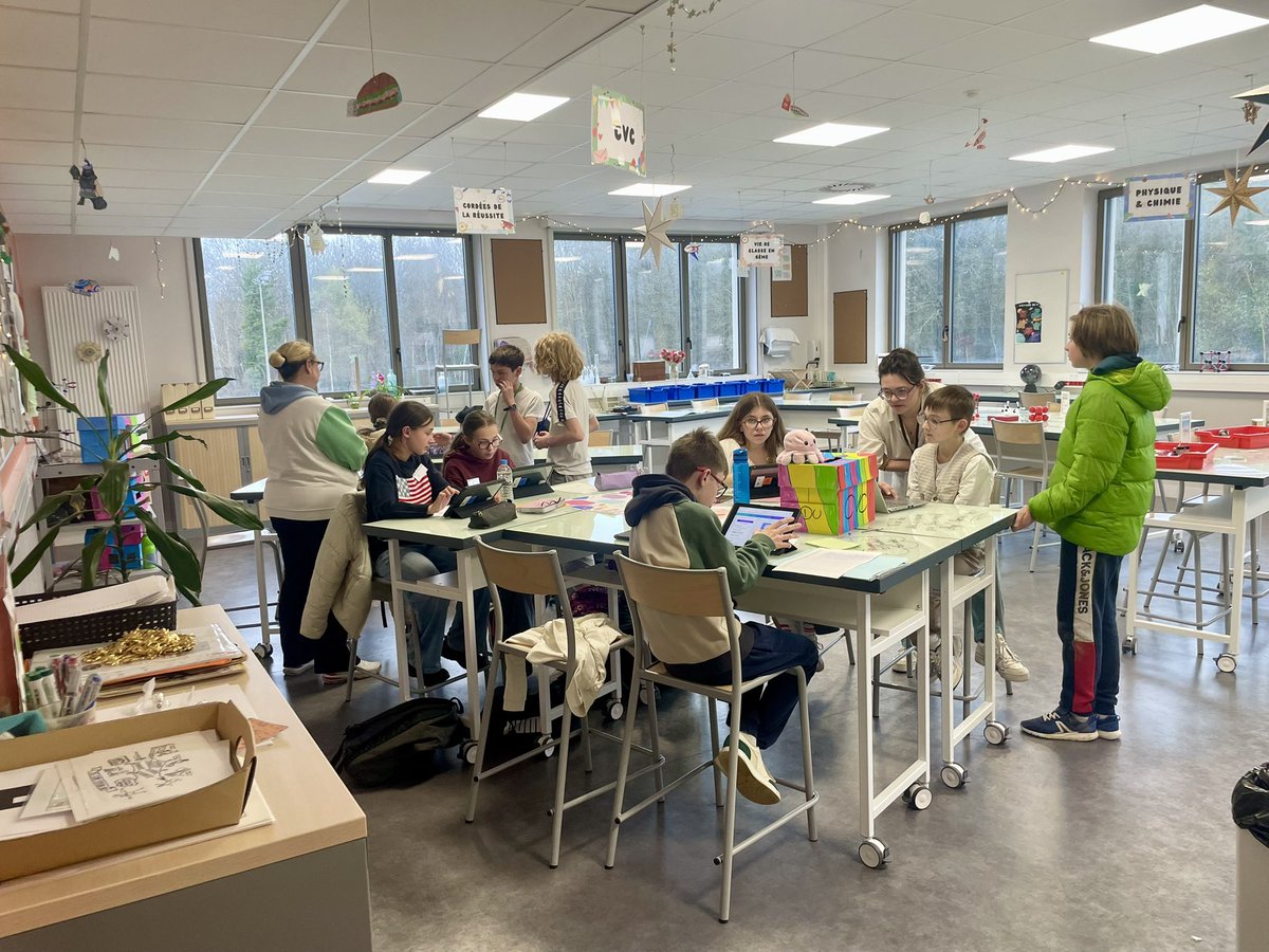 Collège Maurice de Broglie tweet media