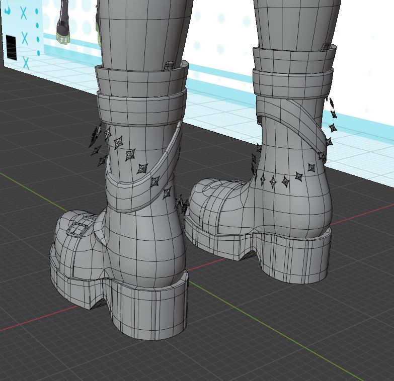MSX312's tweet photo. Update 8: Finished the boots. https://t.co/TpYn7FpPu2
