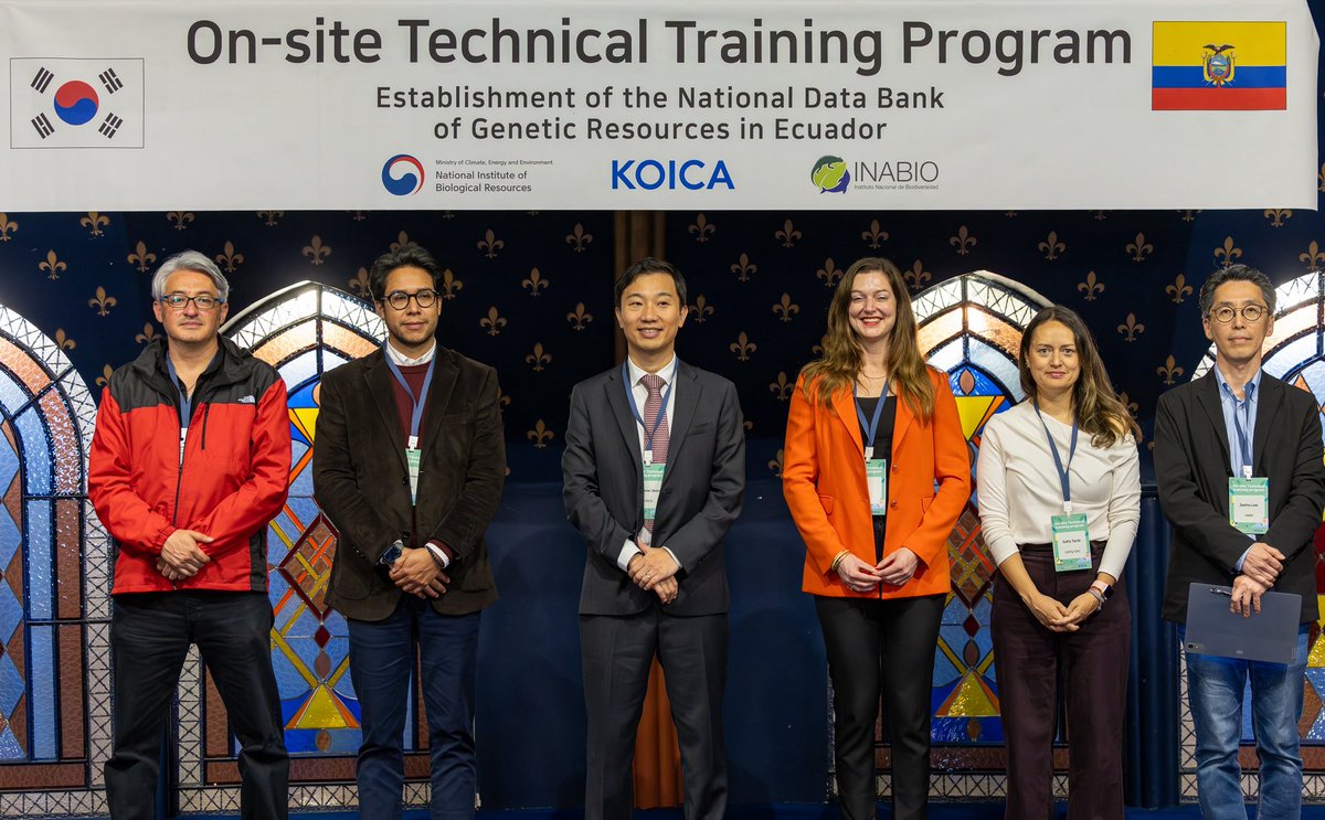GSCGalapagos's tweet photo. Taller Evaluación de la Biodiversidad y Funcionalidad Ecológica usando eDNA y Oxford Nanopore.

En el marco del proyecto de cooperación técnica bilateral (KOICA e INABIO), la USFQ fue seleccionada como institución beneficiaria de un programa en biología molecular. 🧫 https://t.co/YzCho7Cs1n