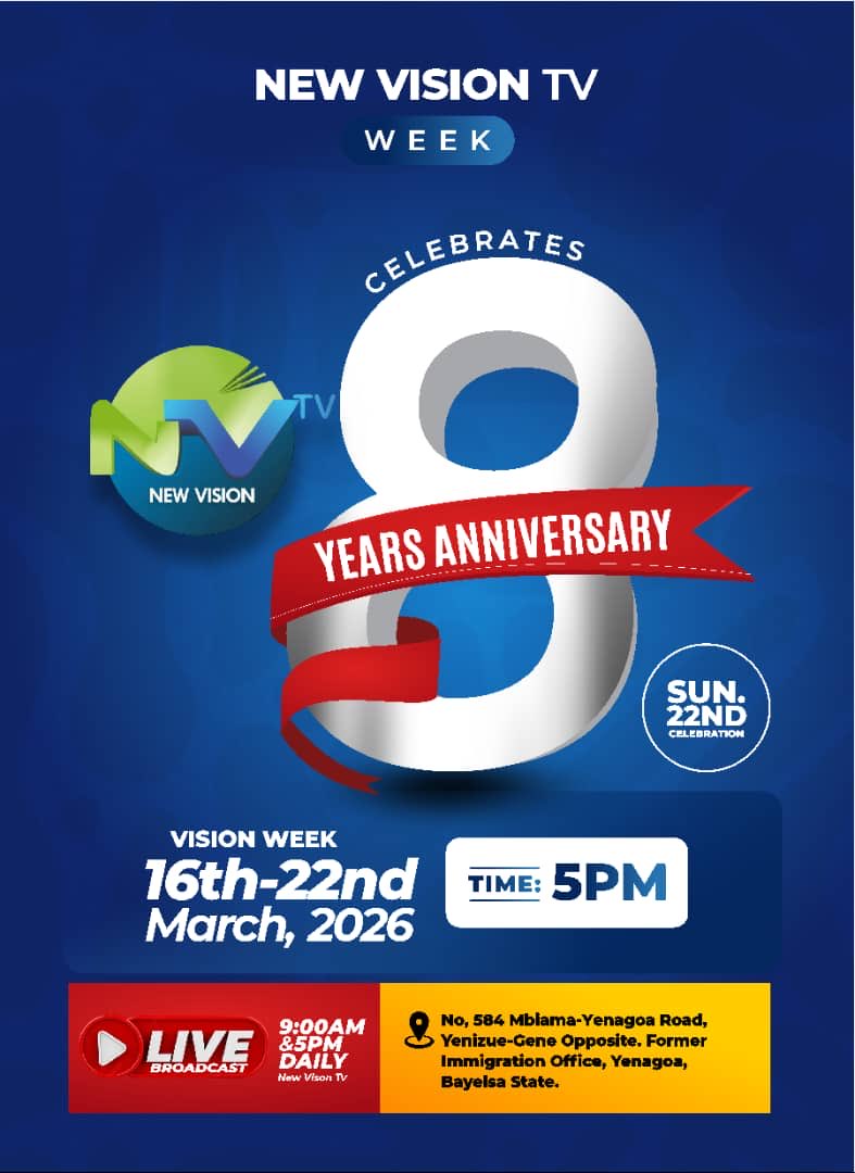 pastordavidfeso's tweet photo. March 22nd, 2018, the LORD says, “Start Me a TV station to father the fatherless in the Body of Christ.” 

New Vision is now EIGHT YEARS OLD. May God be praised forever. Thank you CRIC for believing and participating in the Vision. 

We trust God for many more IMPACTFUL years. https://t.co/lMXfgO4EbZ