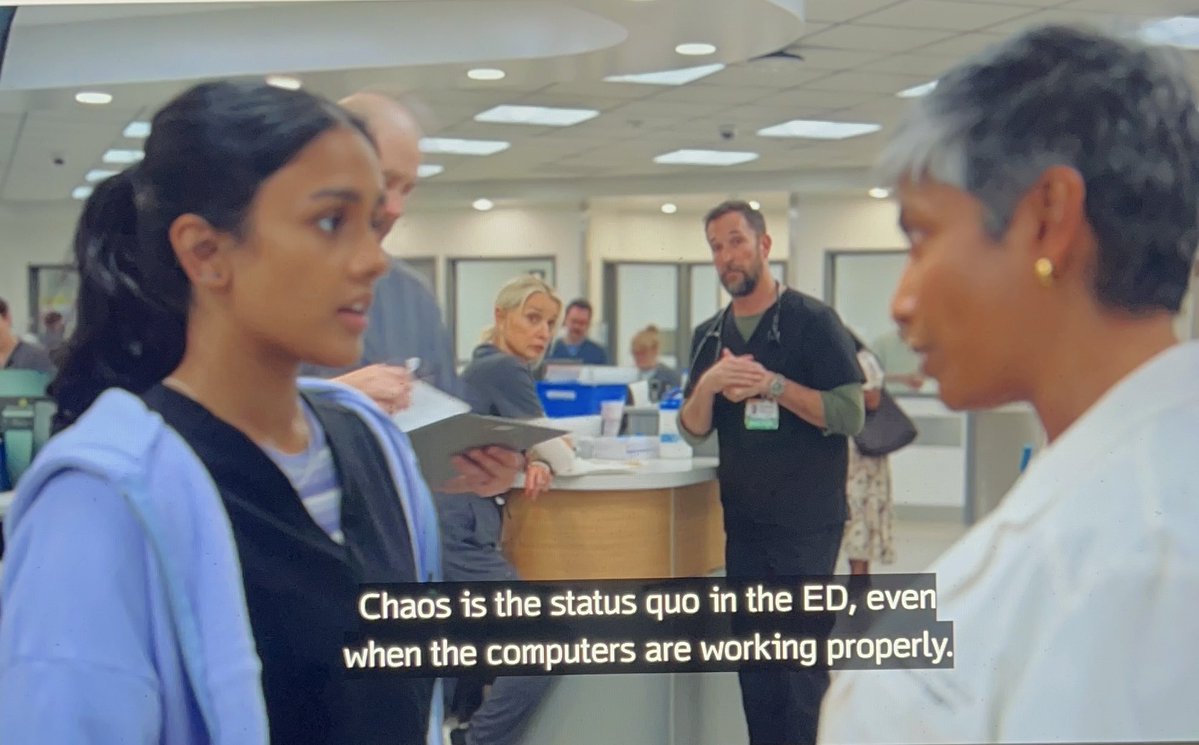 moose THE PITT SPOILERS!! tweet media