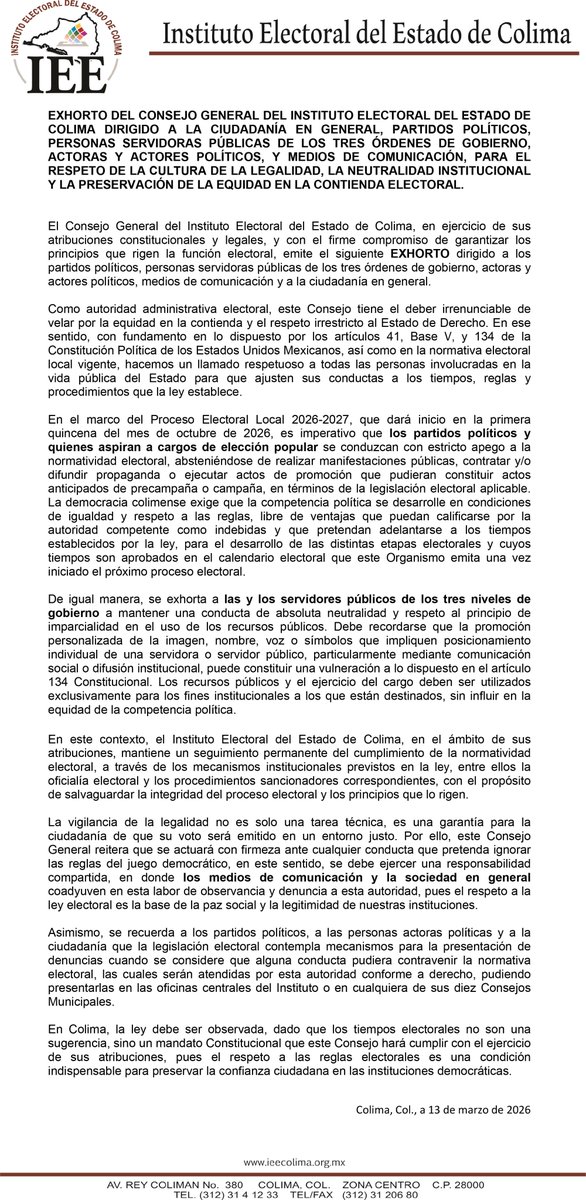 IEE Colima tweet media