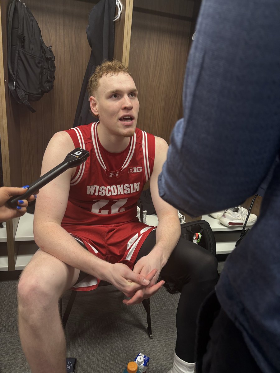 BadgerMBB's tweet image. “We’re a great 3-point shooting team, but we proved today we can win in other ways.”
- Austin Rapp