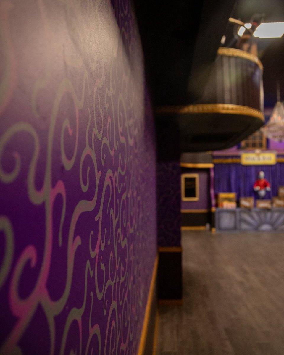 KingsIslandPR's tweet photo. So you wanted to see the theater, did you? 🎭 🎼  Construction is well underway for Phantom Theater: Opening Nightmare and we are stepping behind the curtain for a look at recent progress on what you'll see when you first step inside the Phantom Theater! https://t.co/2nh1juT650