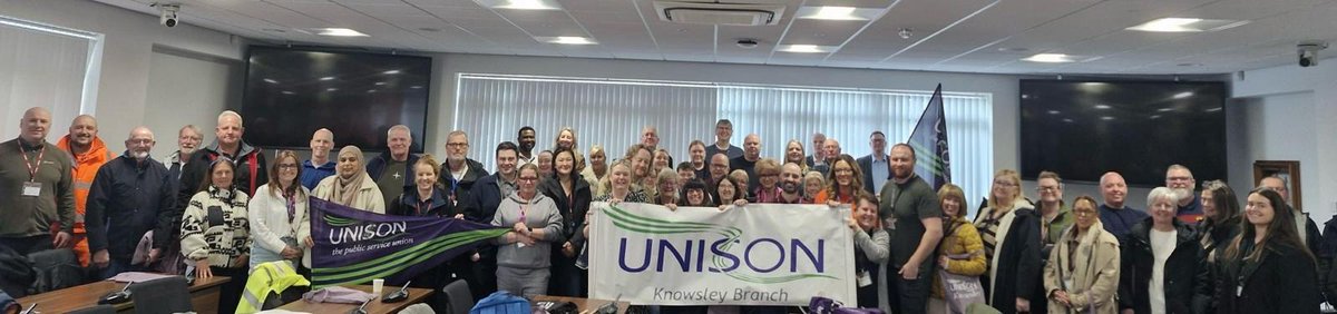 Knowsley Unison tweet media