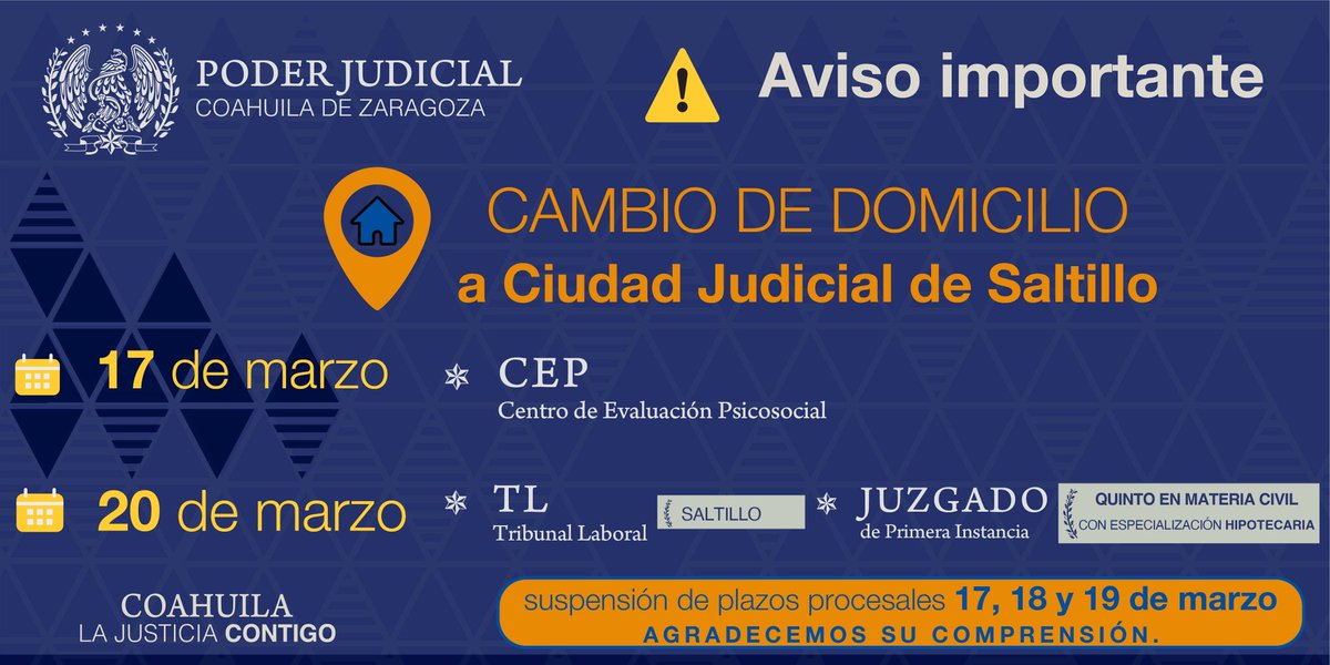 Poder Judicial Coah tweet media