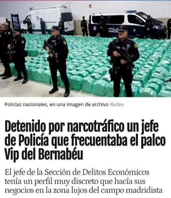 Caso aislado.. Un caso aislado aislado, pero aislado de verdad... Un caso de un Jefe de Policía es mu raro que se dé... Y que frecuente el chiringuito de Florentino mucho menos