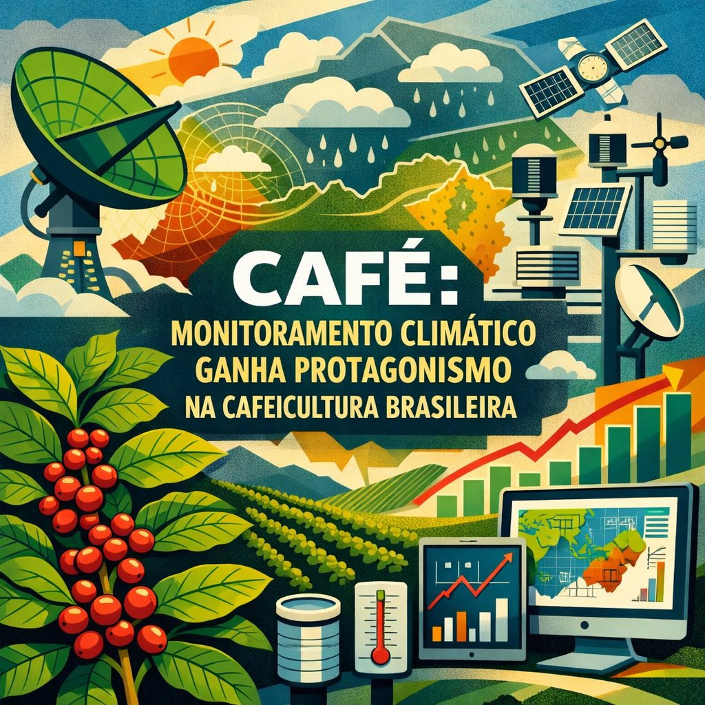 🟥⭕☕⭕🟥   CAFÉ: monitoramento climático ganha protagonismo na cafeicultura brasileira tinyurl.com/42nzczd9