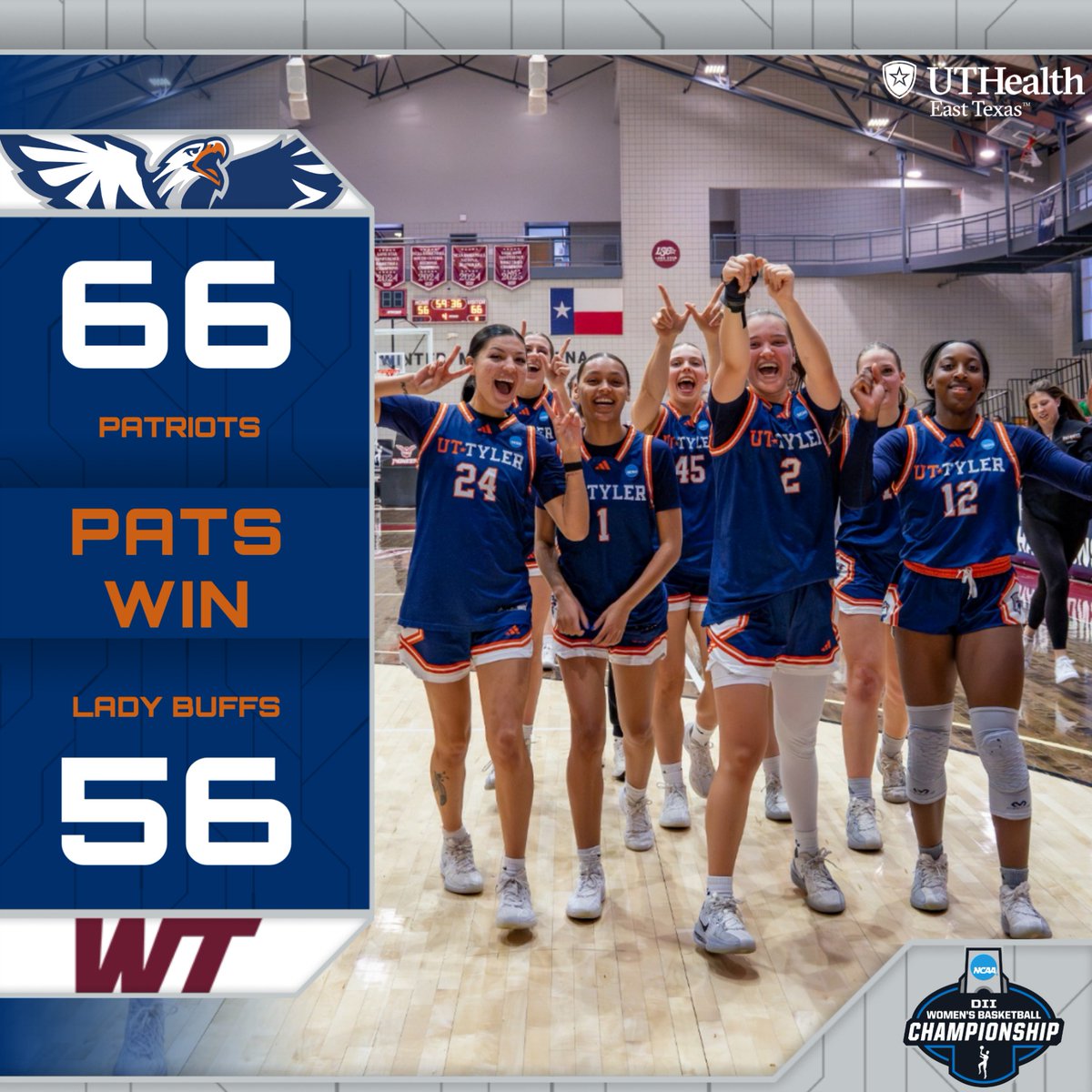 UT Tyler Patriots tweet media