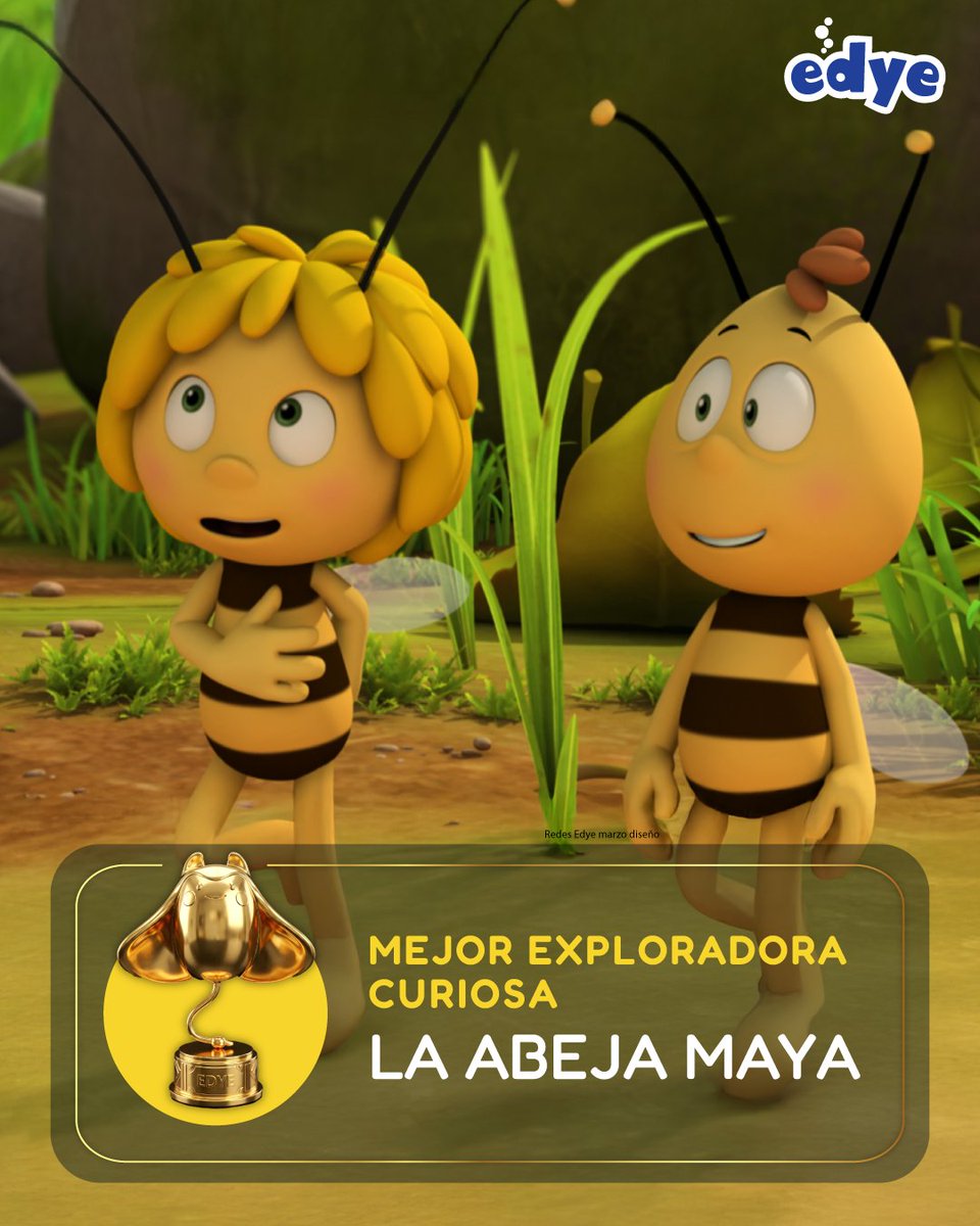 edyetv's tweet photo. 🎬🏆 Los personajes que acompañan cada aventura también merecen un premio.

En Edye celebramos a los favoritos de tus peques 💛

#PremiosEdye #MesDeLaAventura #Edye https://t.co/zK2bjRSrXj