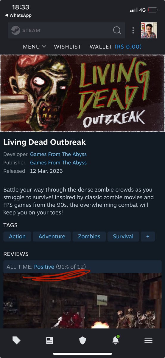 Fernando Tittz | Living Dead Outbreak OUT NOW tweet media