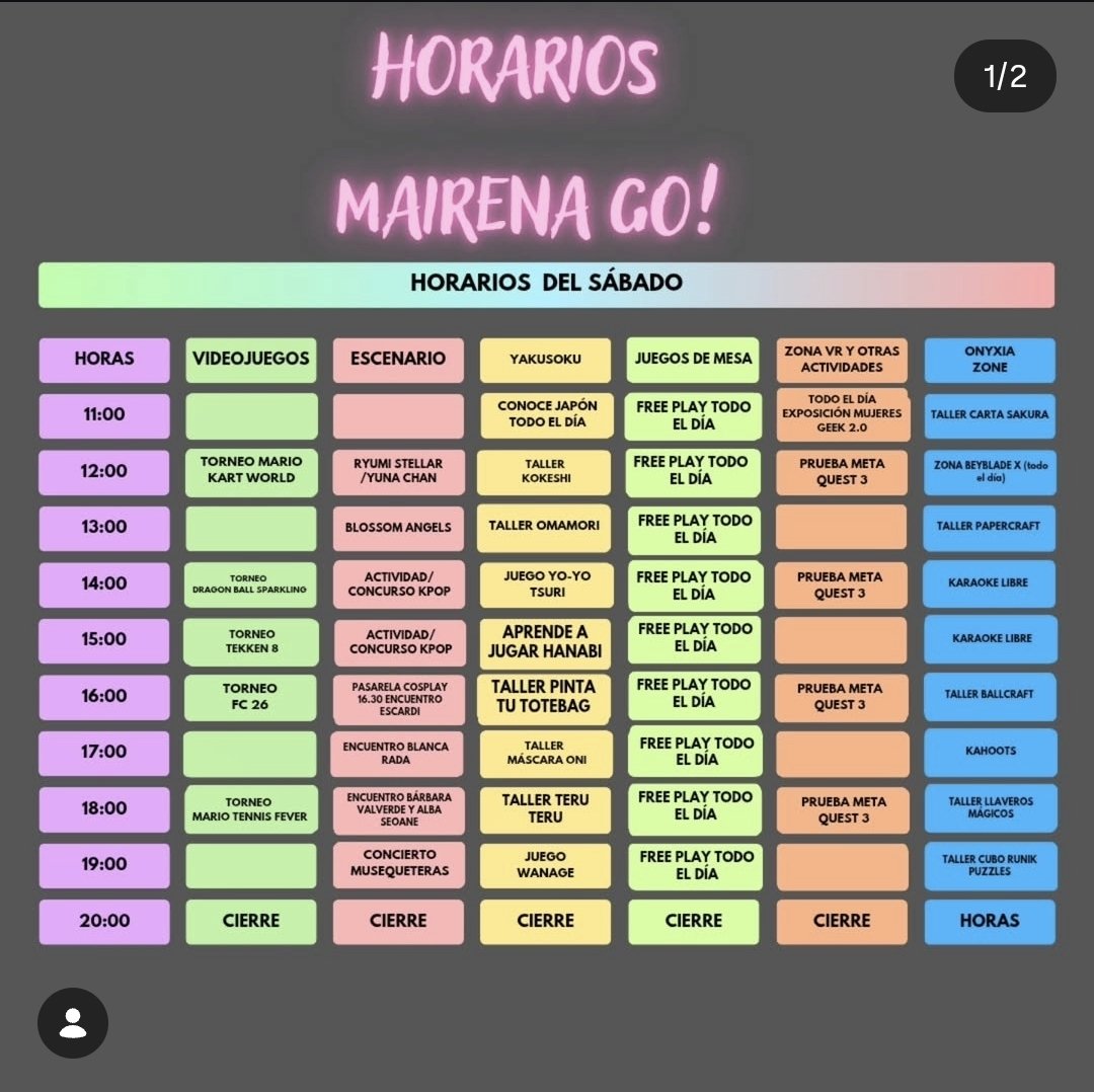 ¿A quien veo mañana en Sevilla? 💖