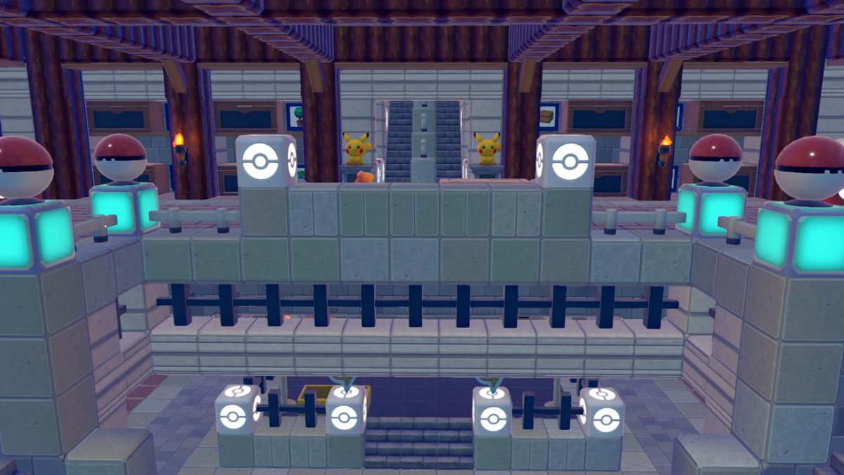 kakaka1216's tweet photo. ぽこあポケモン
地下神殿風倉庫作りました！
利便性とロマンとお洒落さを詰め込みました
中々良い出来になって満足！

#ぽこあポケモン 
#ぽこポケ https://t.co/dSME9vbft4